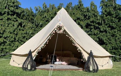 Bell tent hire 