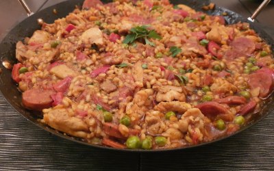 Chicken & chorizo Paella 
