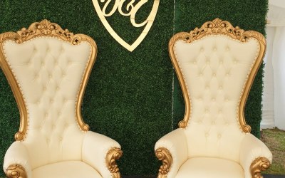 Gold Throne Chairs
