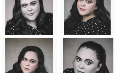 Makeup & Hair for Sharon Rooney Photos by Alex Cameron