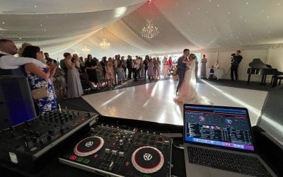 First dance at a wedding in Derby
