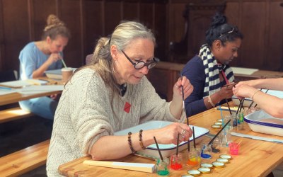 mindful marbling workshop