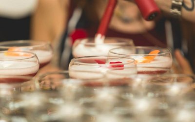 Cocktail foams by BlackLeaf Events