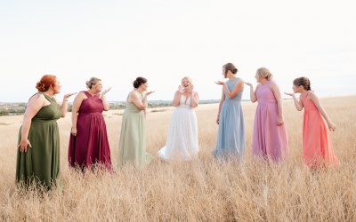 Bridesmaids portraits is so fun