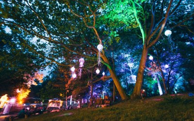 Atmospheric Festival Lighting - Bassline Productions 