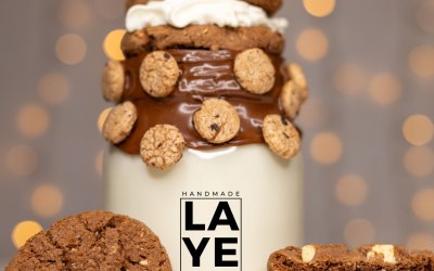 Our incredible triple chocolate cookie milkshake