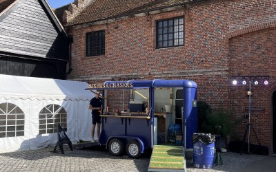 Our Stylish Bar in the Summer