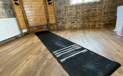 Adults game package including a large 6foot dart board