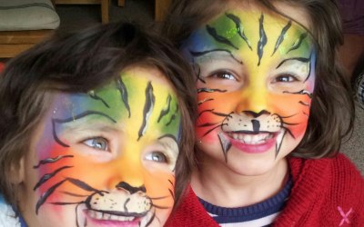 children,s face painting Tomerset