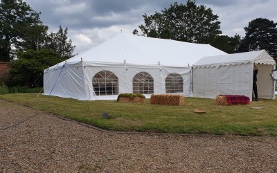 Traditional marquee hire 