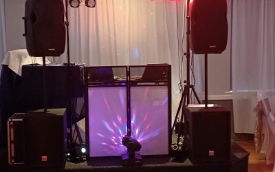 Smaller pa for an ideal disco party nite 