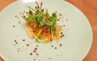 Smoked Salmon,Miran Soused Veg