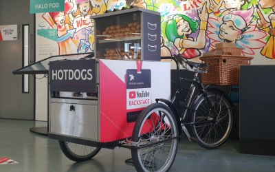 Hotdog Tricycle.