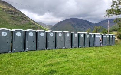 Event Loos in the Wasdale valley