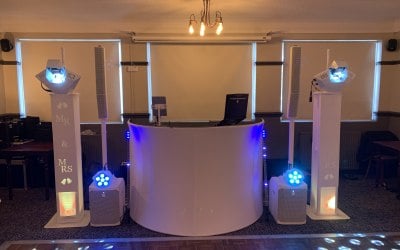 DJ Nick Davies - All White Wedding Package Plain White