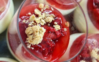 Cranachan Panna Cotta