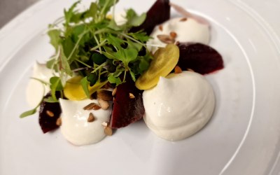 Whipped Goats Cheese and Beetroot Salad