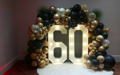 A 60th birthday party 