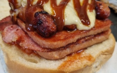 Prime cut bacon, premium sausages and original Spam!