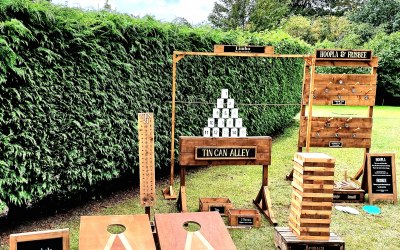 5 Rustic games hire