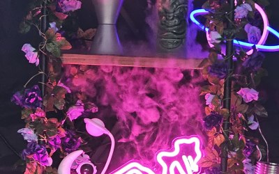 Back Bar Display & Dry Ice Effects