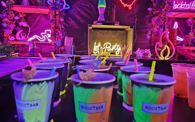 Neon Mocktails & Bar Theme