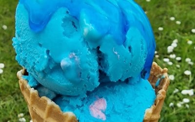 Bubblegum ice cream 