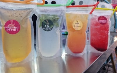Mocktail & Cocktail Pouches 