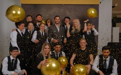 Your event, our passion – Perlage Events team.