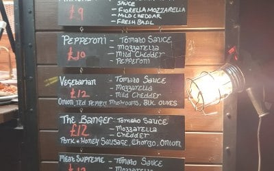 Standard menu 