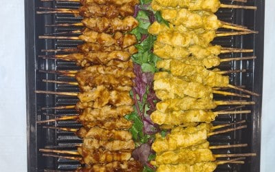 Chickens skewers 