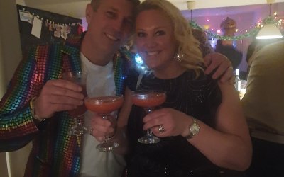 70's themed cocktail party