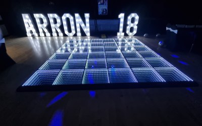 Infinity Glass dance floor
