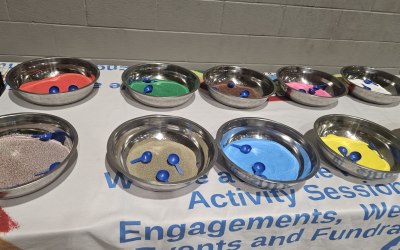 Coloured Sand Set Up