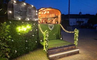 Our recent wedding set up