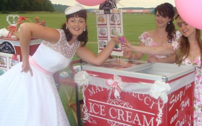 Our tricycles really look the part at weddings