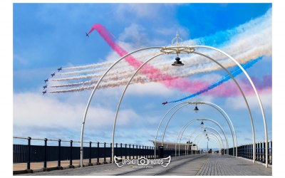 Red Arrows at Southport Airshow