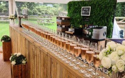 Welcome Drinks on the bar