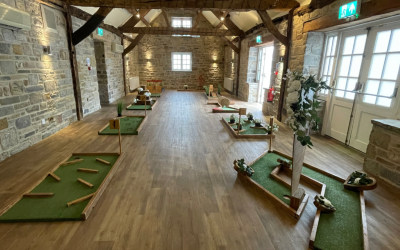 9 hole wedding themed course