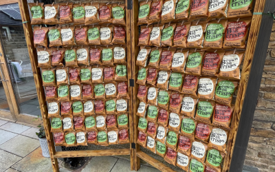 Crisp wall, candy cart and more