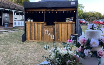 Rustic Pop Up Bar 