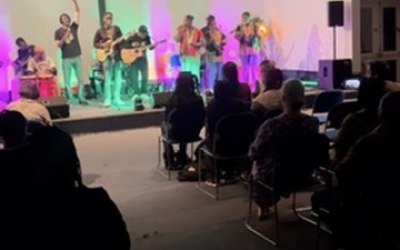 Provided sound and lighting services to a church programme