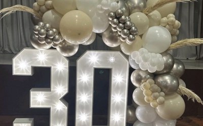 4ft Light Up Numbers and LOVE