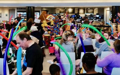 Fairfield Hall, Croydon Family Prom - Musical Balloon Band