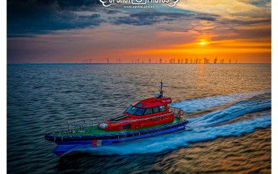 Boats on the Mersey, by Upshot Photos drone