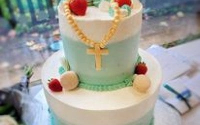 Baptism cake