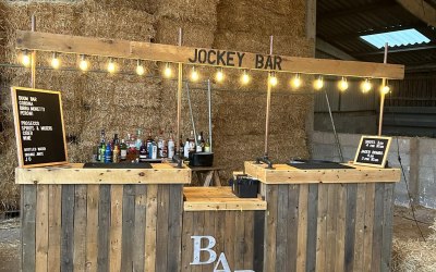 Rustic Pop Up Bar