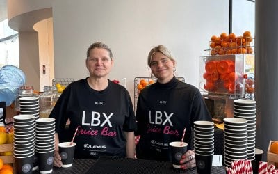 Branding available for T-shirts.