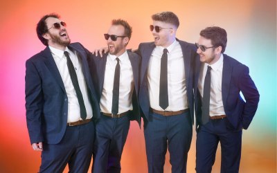 The Band Laughing