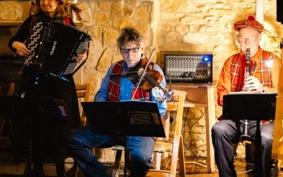 Trio with Judy, Rob and Rob
